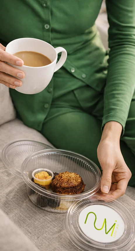 Meal package with coffee