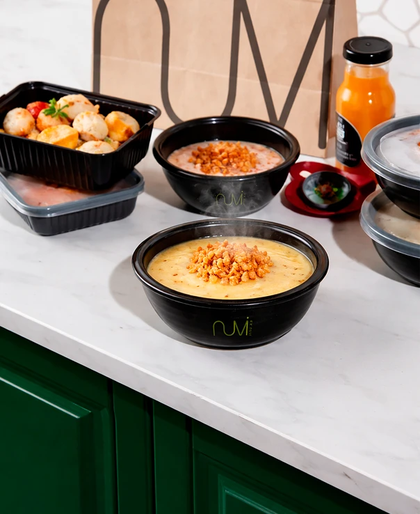 Three meals and two snacks a day